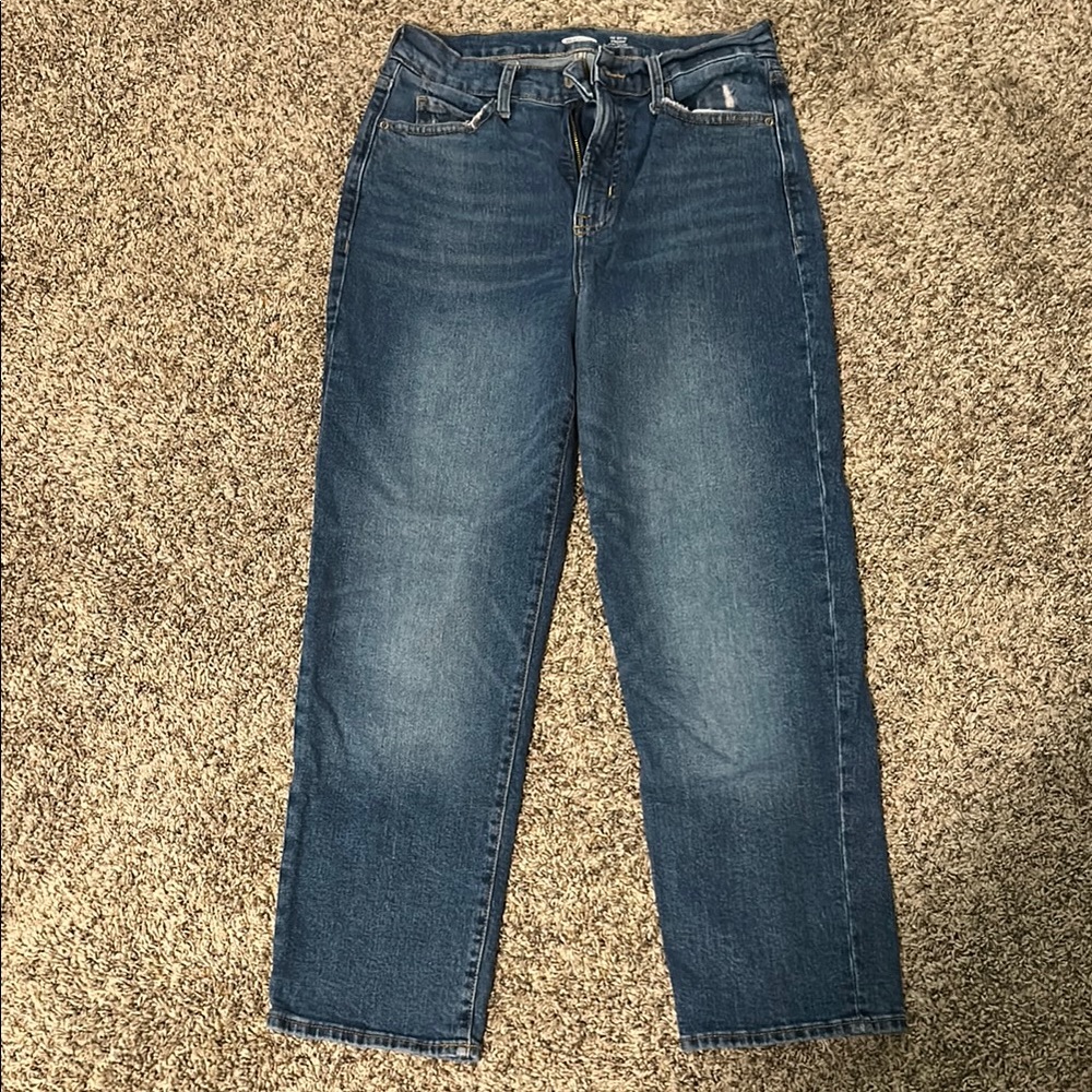 Old Navy Women's Classic Straight Leg Denim Jeans